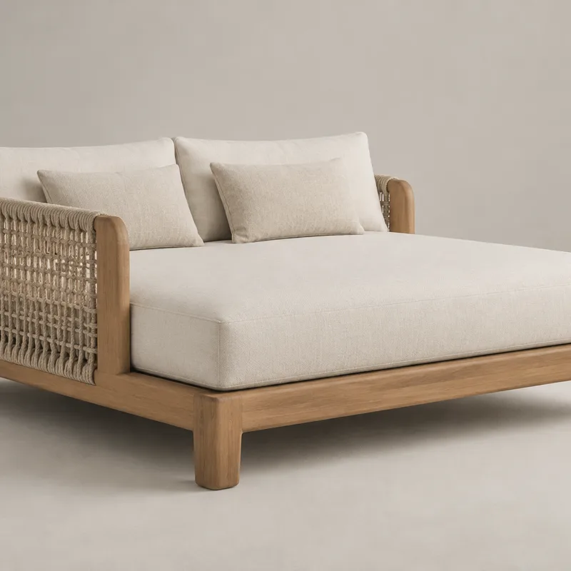 Terrace Daybed — AI concept created with Dream Studio